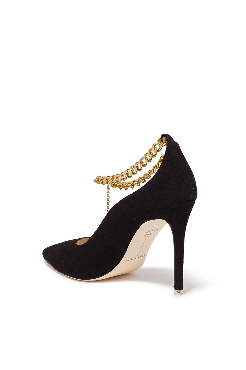 Ronda Suede Pump Heel by Black Suede Studio