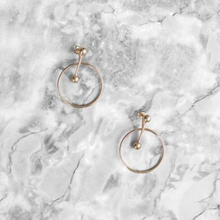 Elaine Earrings by WMWATCHME - 8LACK OFFICIAL