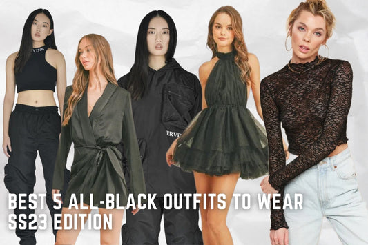Best 5 All-Black Outfits to Wear for Women - Spring 2023 Edition