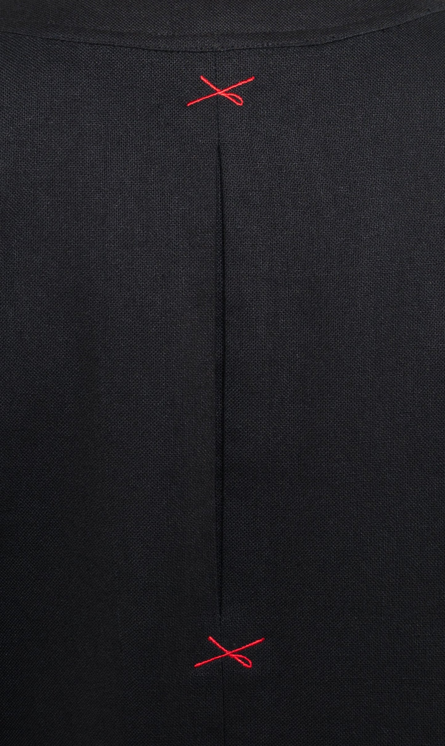 Xian | Black Linen Kimono - Made in Toronto