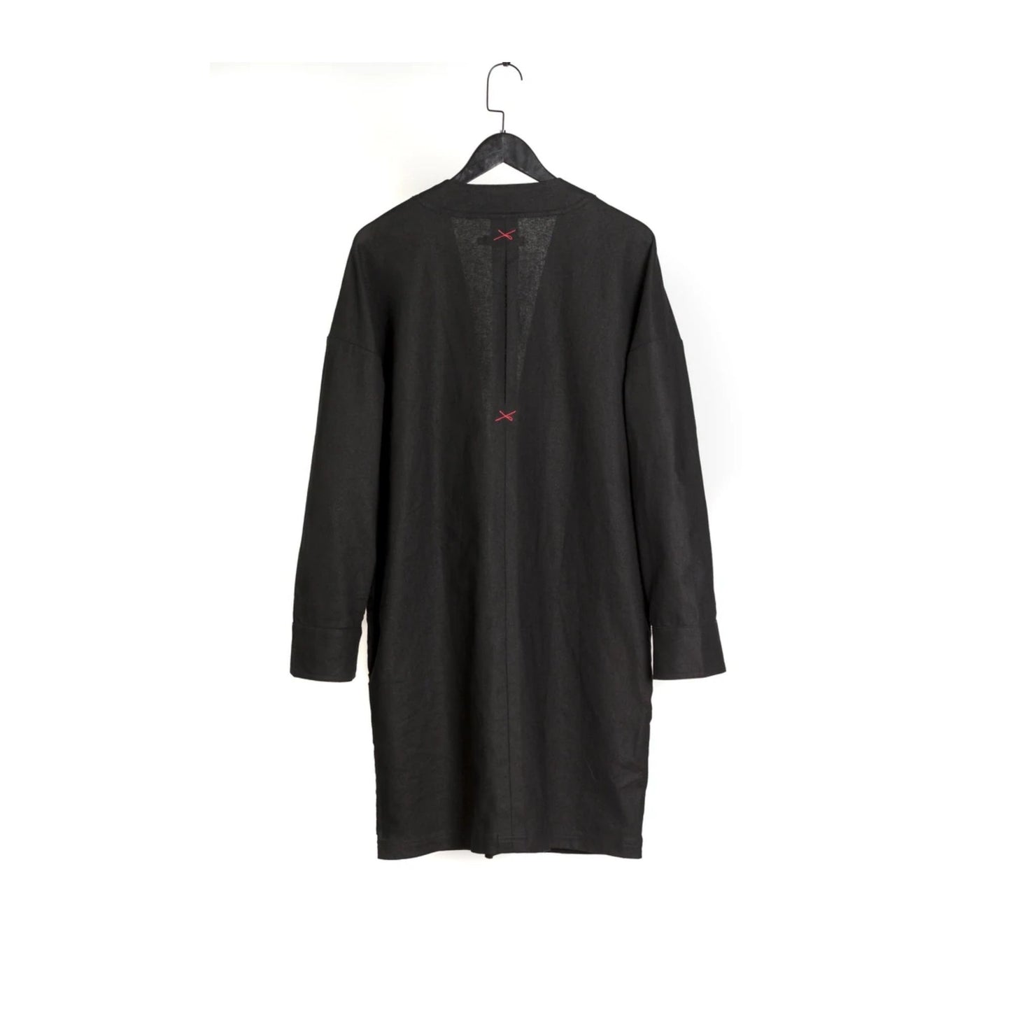 Xian | Black Linen Kimono - Made in Toronto