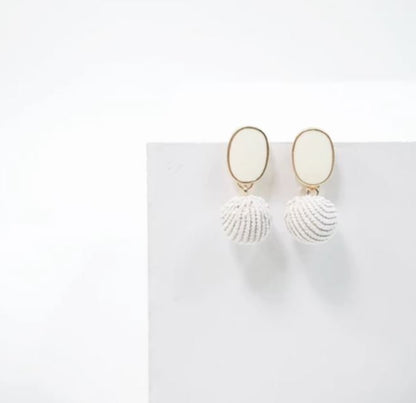 Hers Ivory earrings by WMWATCHME