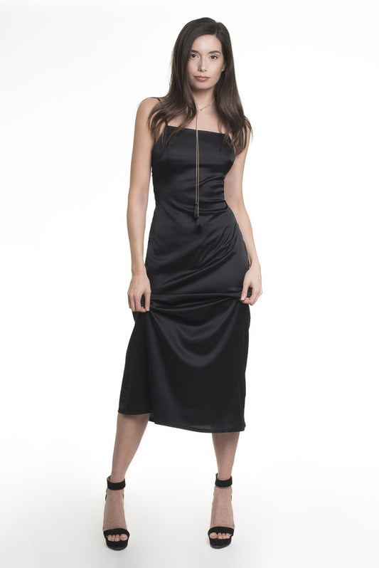 Silk Slip Dress by Meche The Label - 8LACK OFFICIAL