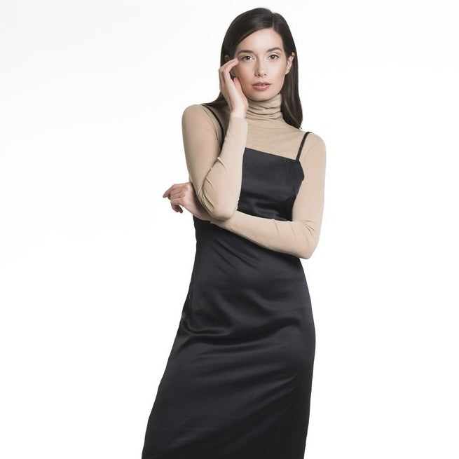Silk Slip Dress by Meche The Label - 8LACK OFFICIAL