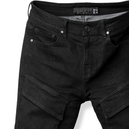 Black Cargo Pants | Xian Zone